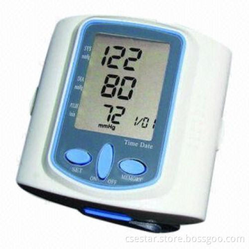 Digital Wrist Blood Pressure Monitor, Automatically Inflate and Deflate, Automatic Power-off